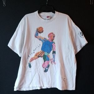 Vintage Nike Air Jordan Hoop Heroes Tshirt…
